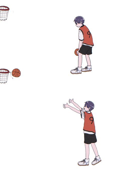 「バスケットボール 何かを持っている」のTwitter画像/イラスト(新着)｜4ページ目