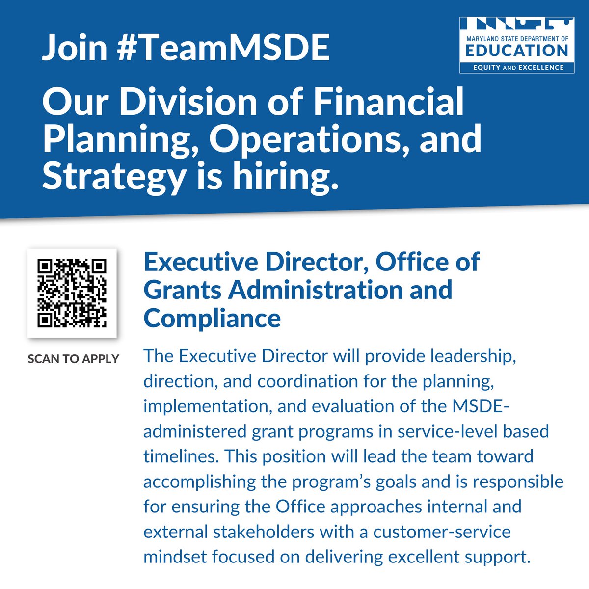 Maryland State Jobs (Marylandgovjobs) / Twitter