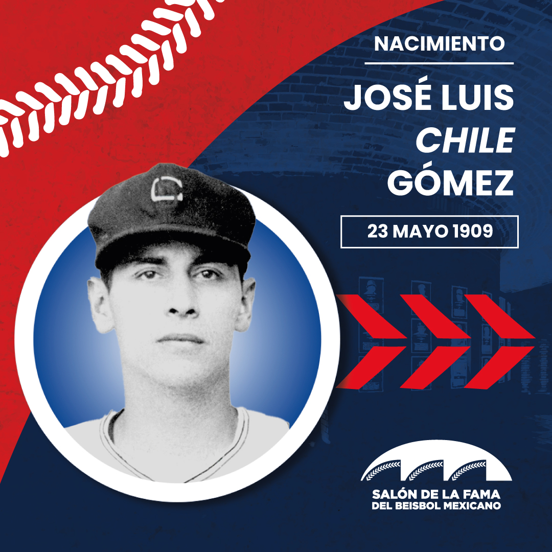 SDFBeisbolMx's tweet photo. 📣📅UN DÍA COMO HOY...

Un día como hoy, 23 de mayo, pero de 1909, nace José Luis Chile Gómez en Mazatlán, Sin. Un maestro jugando la segunda base.

Su ingreso al Salón de la Fama fue en 1973.⚾ https://t.co/ct8RbVZzqM
