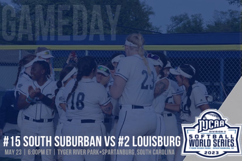World Series Game Day ❗️
🆚Louisburg #2
⏰ 6:00pm ET
📍 Tyger River Park 
🎥 Njcaa Network 
njcaa.org/network/landin…