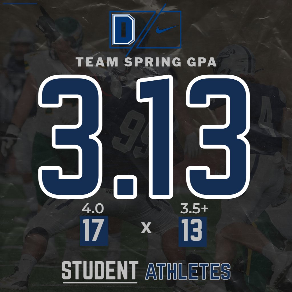 Great job by the 85 guys on our roster this spring getting it done in the classroom. <a href="/dickinsonstate/">Dickinson State University</a> is a place where academic success and athletic success go hand in hand. 🤝 #HawksAreUp