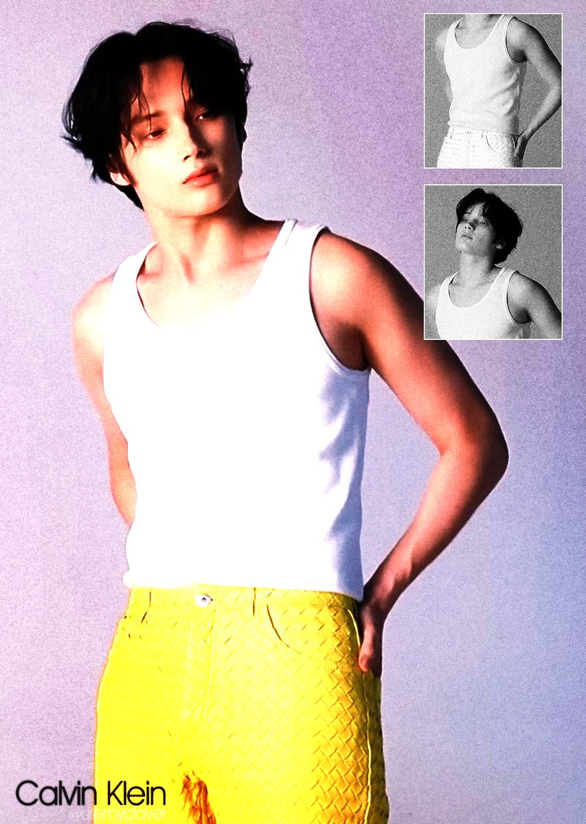 #HUENINGKAI for Calvin Klein