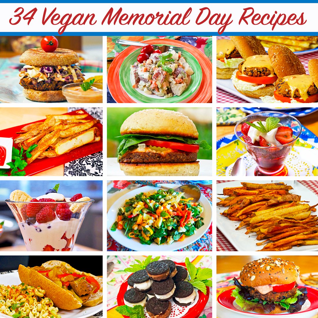 Vegan Memorial Day recipes! jazzyvegetarian.com/16-jazzy-vegan…

#vegan #veganfood #plantbased #easyrecipes #burgerrecipe #MemorialDay #memorialdayrecipes #easycookingathome #recipe #recipes  #dairyfree #plantbasedbaking #learnvegancooking #vegancooking