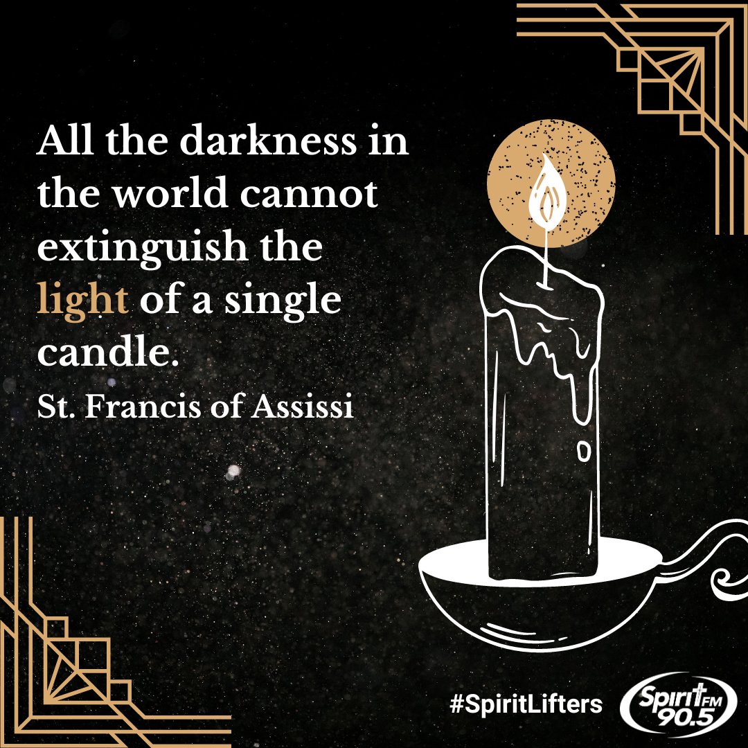 Let your light shine! 🕯🙏 #spiritlifters #spiritlifter #livewithspirit #saintquotes