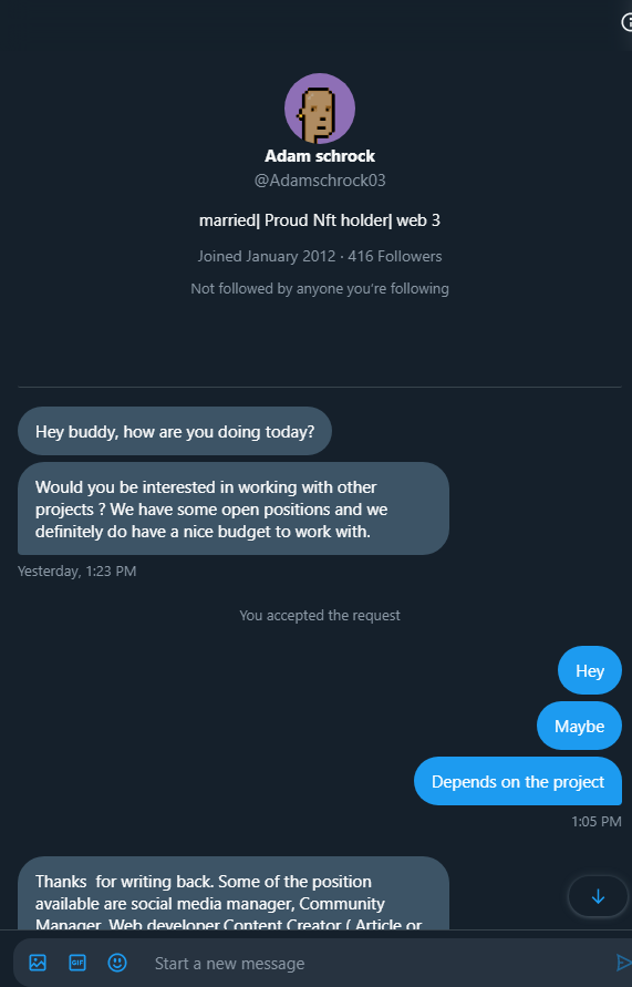 giyuu_eth's tweet photo. @FlareRoyale_NFT The stupidity of scammers never gets old @Adamschrock03 https://t.co/ZDsUWlhuf4