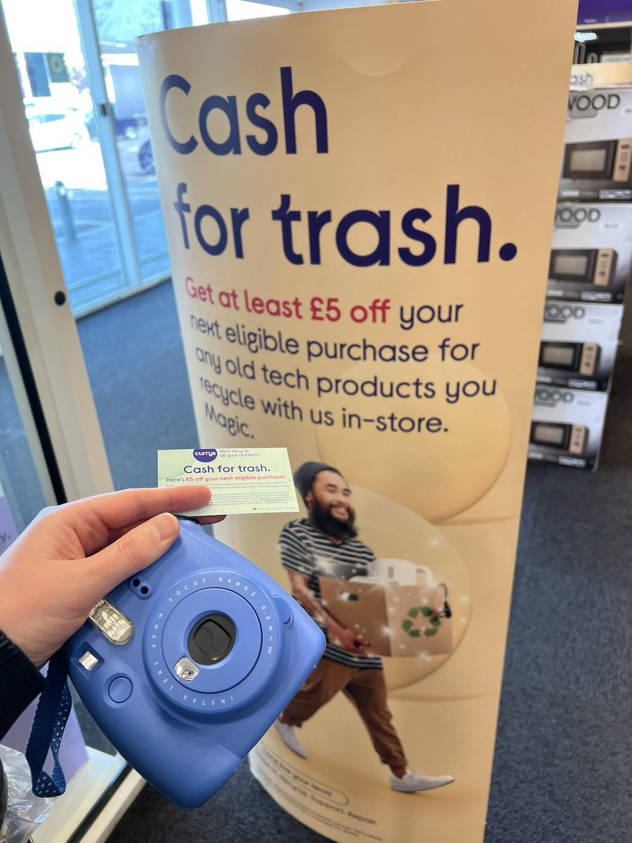 duncanjmc's tweet photo. @currys #CurrysCashforTrash Leyton! ♻️🤞🙏 https://t.co/klEe8QB8ap