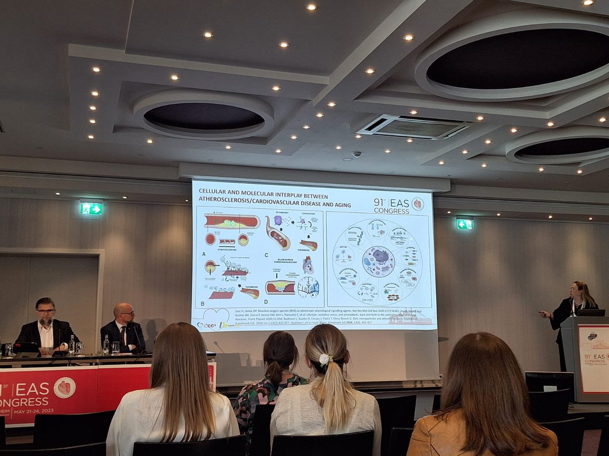 Maciej Banach (@maciejbanach) on Twitter photo Amazing session on #lifestyle interventions and the risk not only #CVD, but also #CKD and #Alzheimer #Disease. It was great to Co-Chair this with <a href="/DDuerschmied/">Daniel Duerschmied</a>! #EASCongress2023 <a href="/society_eas/">European Atherosclerosis Society</a> Amazing session on #lifestyle interventions and the risk not only #CVD, but also #CKD and #Alzheimer #Disease. It was great to Co-Chair this with <a href="/DDuerschmied/">Daniel Duerschmied</a>! #EASCongress2023 <a href="/society_eas/">European Atherosclerosis Society</a>
