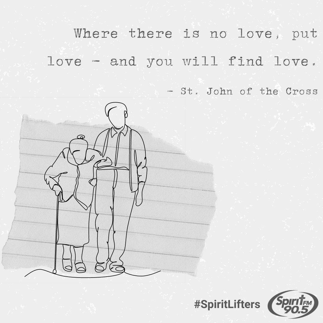 How will you love your neighbor today? 😇  #spiritlifters #spiritlifter #livewithspirit #saintquotes