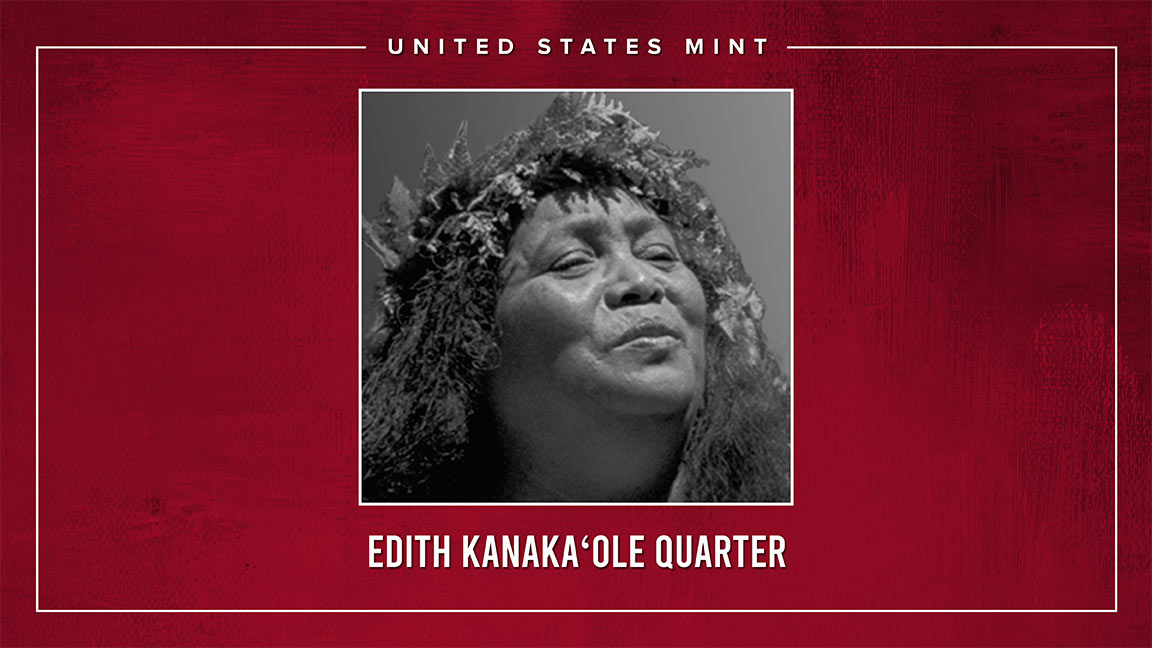 Edith Kanakaʻole was a kumu hula, a master instructor for hula, and an academic researcher developing her own chants for cultural preservation and academic work. bit.ly/3RhKvS1 #HerQuarter @womenshistory, @siamericanwomen, @WCPInst