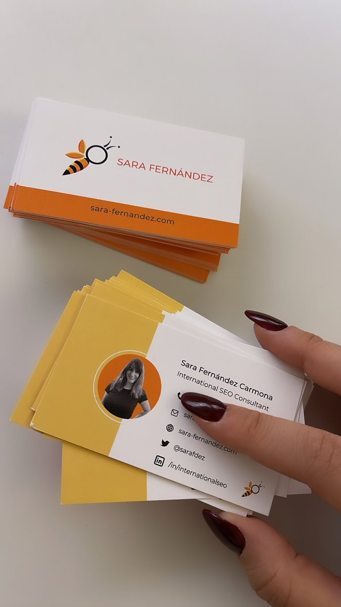 sarafdez's tweet image. My new business cards just arrived! 🔥
I ain’t no graphic designer, but I’m proud of my creations! 😁 I’m excited to hand them out to other SEO fellows and Marketers at events 🤗 

#businesscards #SEO #callmemaybe