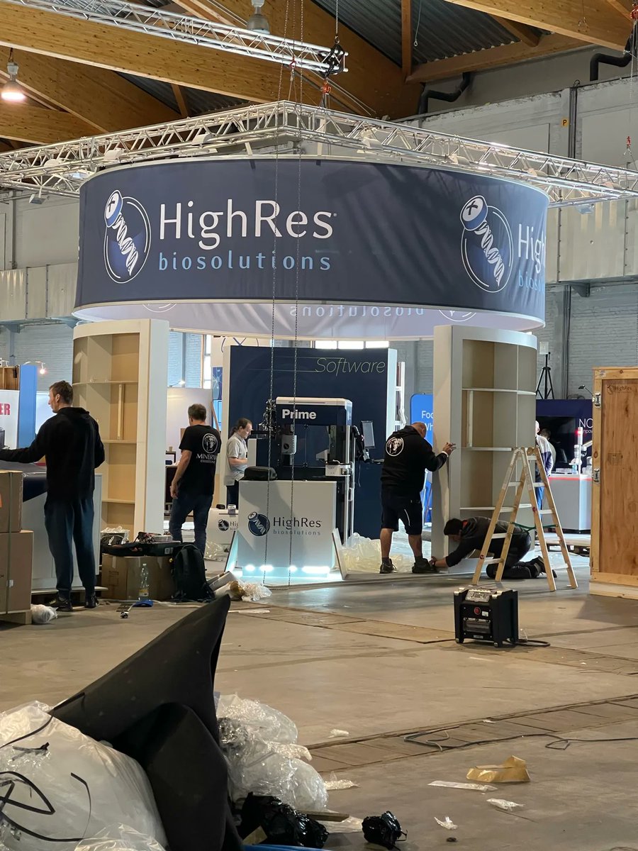 HighResBio's tweet image. A question we got a lot at #SLAS2023 was about the #remotecapabilities of our #cellario #software controlling hardware across the country in Boston. Many thought it was pre-recorded. If you’re at #SLASEurope2023 tomorrow, stop by booth 605 to learn more! #EverythingIsUnderCtrl