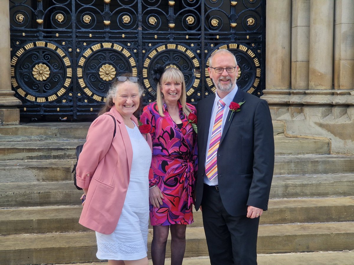 The new municipal year officially started today with the Bradford Council AGM - pictured with colleagues from Royds.