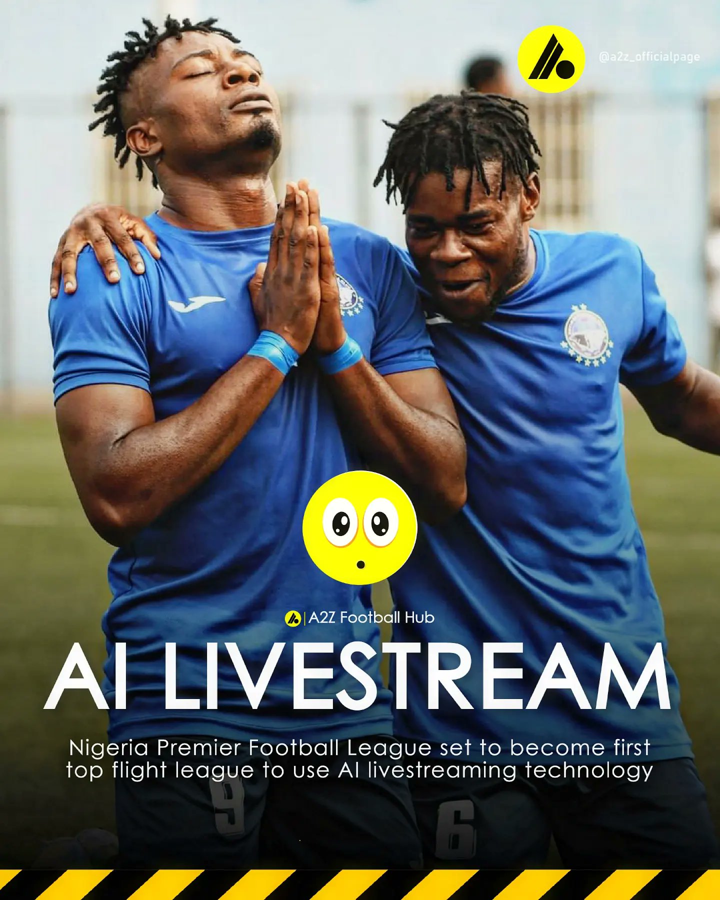 A2Z Football Hub 🟡⚫ on X: 🚨 BREAKING NEWS: Nigerian Premier Football  League is set to become available on live streaming platform as early as  August, 2023. 📺 Starting from the 2023-24