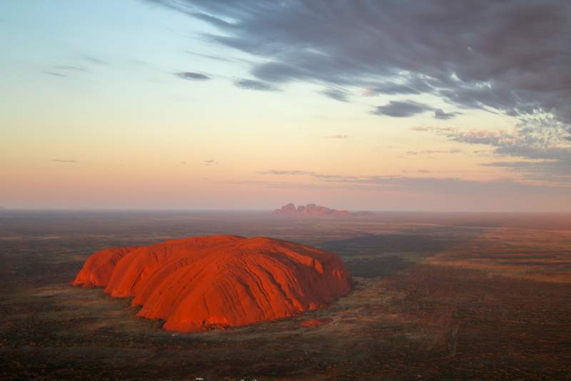 I woke up at 4.30am on my birthday no less to take a helicopter flight over Uluru #NTAustralia #Australia #trlt A2