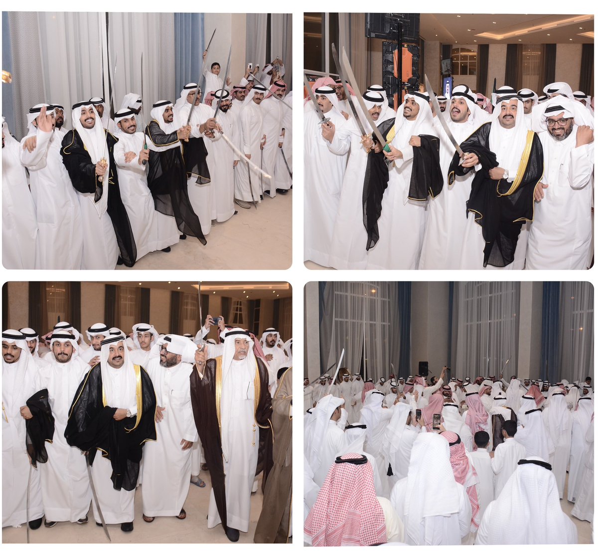 صور لحفل زواج بدر ناصر وفهد ناصر 

🔶 افراح الفحيمي 🔶

السبت الموافق :  
20/ 5/ 2023 م
٣٠ / ١٠ / ١٤٤٤ هـ

اللهم بارك لهما وبارك عليهما وأجمع بينهما في خير.