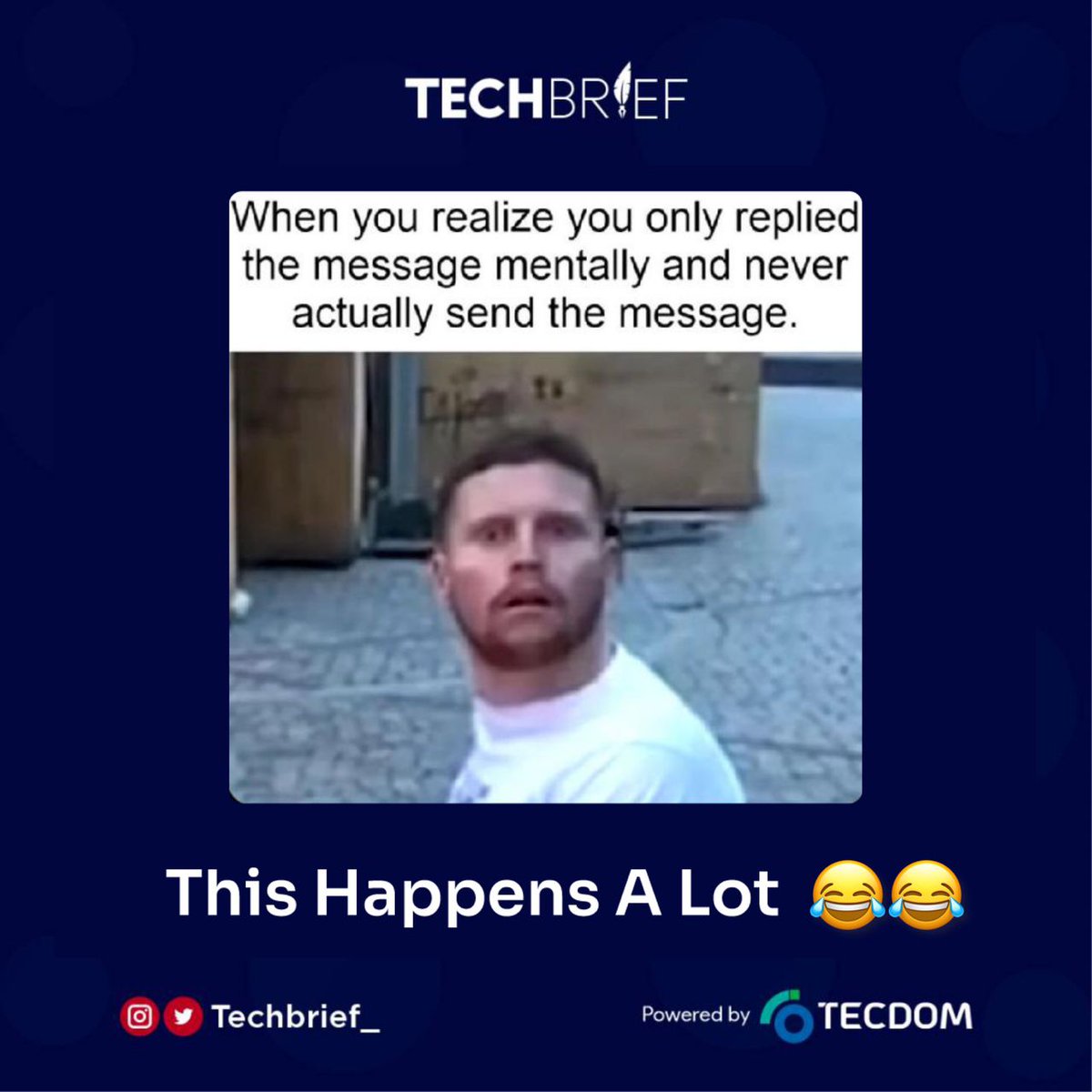 Techbrief_'s tweet photo. How many times have you been in this situation? 😂

#techtwitter #Memes #Elonmusk #funny #Like #TechNews https://t.co/AvlkchqPJ6