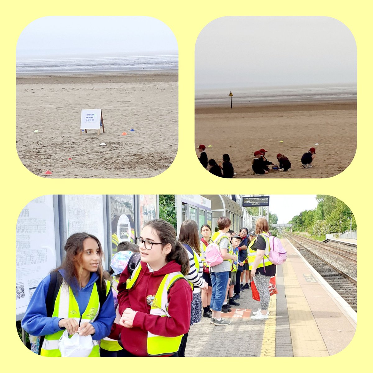 We LOVE helping schools and children access #outdooreducation by #train 🚄🌍⛱️
1 of today's train-trips went from Worle to Weston-super-Mare for learning and play on the #beach 🌊
We've had 3 super trips on #youthengagementday for #CommunityRailWeek @CommunityRail @SevernsideCRP