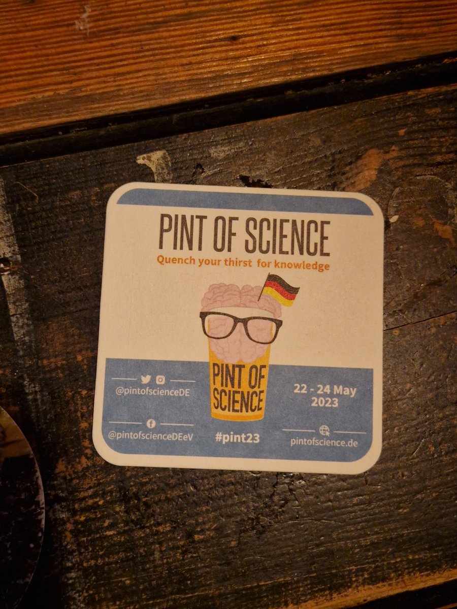 Science_Open's tweet image. ScienceOpen is a proud supporter of #pintofscienceDE in #Berlin.
#pint23 #pint23DE

Follow @pintofscienceDE and don&apos;t miss the upcoming events!

Hope you all managed to get your tickets in time! 🥳