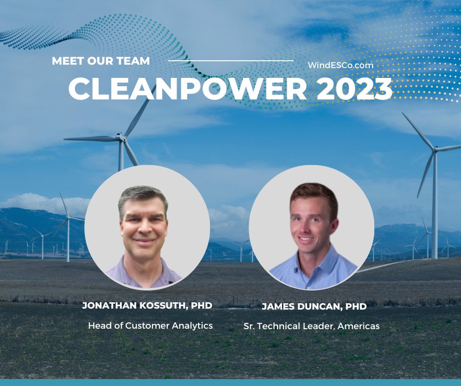 WindESCo's tweet image. Heading to #cleanpower2023? See you there!