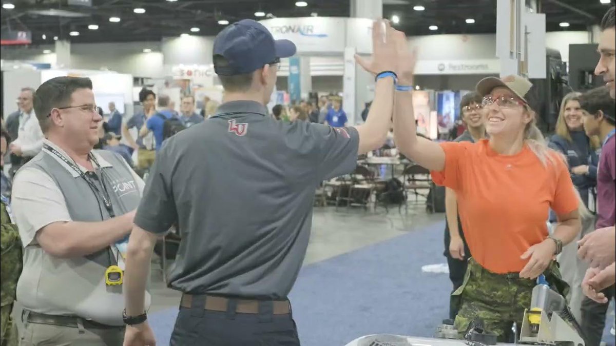 PPEDM's tweet photo. In case you missed it, we had an amazing Aerospace Maintenance Competition this year! 84 Teams, representing more than 400 of the industry's best, came out to compete with the newest technology available. It was a blast! Watch the Event Recap Here: https://t.co/WCdLo7S0AZ #edrill https://t.co/gfYoepkglP