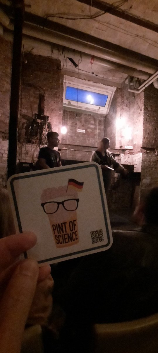 Great to be back <a href="/pintofscienceDE/">Pint of Science Germany e.V.</a> 
Looking forward to interesting sessions from #quantum to #malaria. Cheers🍻
#Pint23