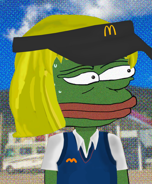miladypepemaker's tweet photo. Why buy a real frog when you can own a virtual Pepe NFT and never worry about accidentally squishing him? 🐸💻 

#PepeNFT #Pepe #PEPEARMY https://t.co/3bw0YyGSug