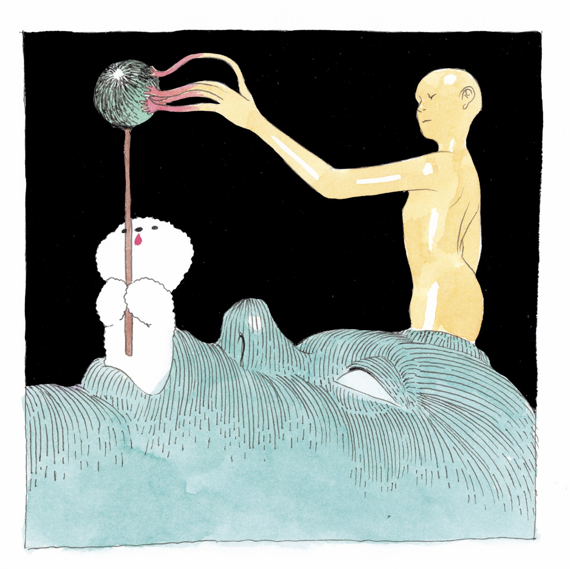 我喜屋位瑳務 ZINE「 ZATTA 」限定5部 オリジナル作品添付 我喜屋位瑳務 「ZATTA」オリジナル作品付き限定版