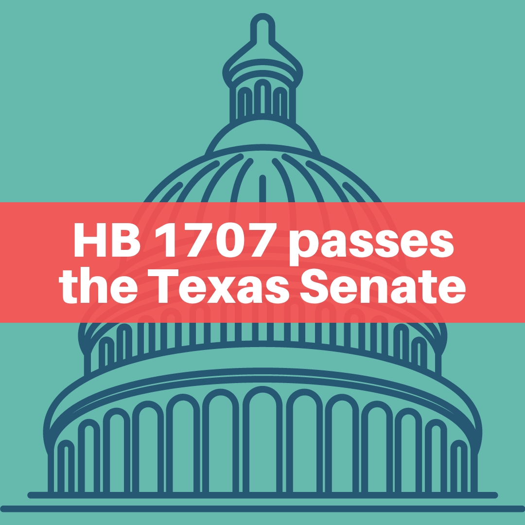 We’re excited to announce that HB 1707 has officially passed the Texas Senate! We’re one step closer to seeing ALL public school students treated fairly. 🌟 #txed #txlege