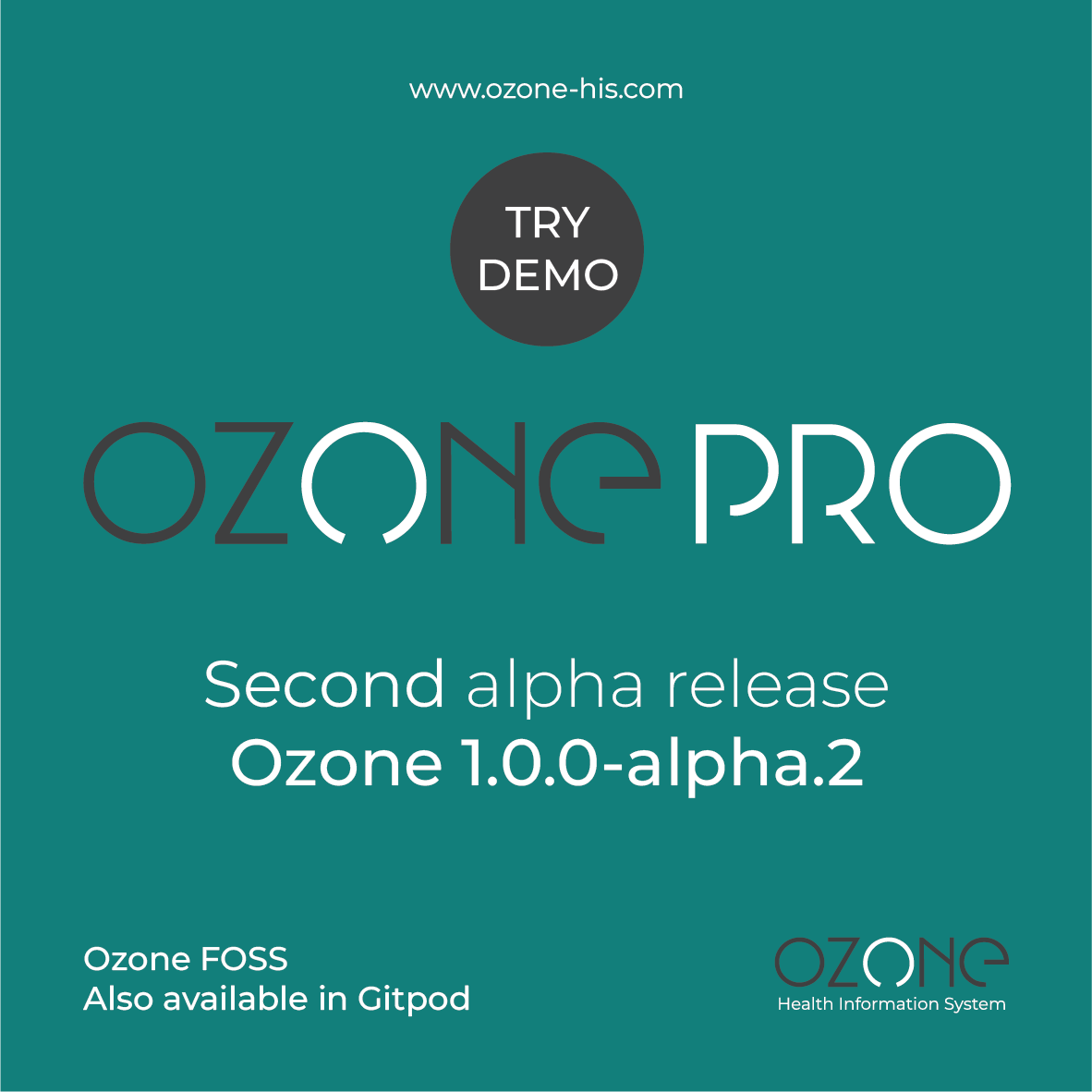 mekomsolutions's tweet photo. We just released Ozone 1.0.0-alpha.2, a significant step towards our release candidate. Explore upgraded features like O3 integration, backend validations, and the flexibility to choose your proxy. Unleash the power of #OzoneHIS! 💥

Try out Ozone Pro on https://t.co/AnQQ3UEISf https://t.co/R0QEyQaSU3