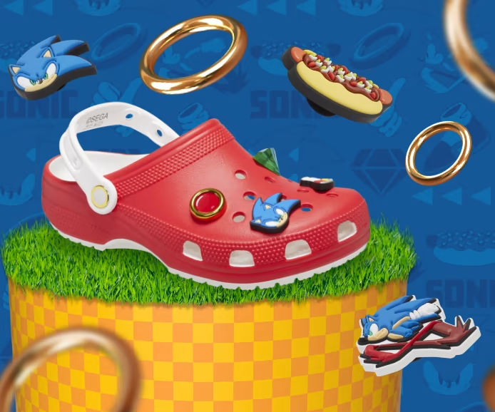 Crocs Sonic The Hedgehog 5 Pack Jibbitz | WSS