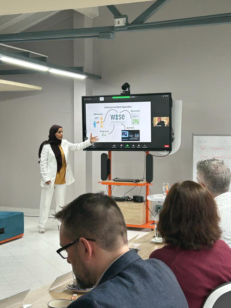 WISE (@wise_tweets) on Twitter photo This morning at <a href="/sanjosevegas/">Colegio San José de Las Vegas</a>: Dr <a href="/asmaalfadala/">Dr. Asma Alfadala</a> is leading a meeting of the Agile Leaders of Learning Innovation Network (ALL-IN). The group’s raison d’être: encourage leaders & policy makers to support & invest in education leadership to improve student outcomes and well-being. This morning at <a href="/sanjosevegas/">Colegio San José de Las Vegas</a>: Dr <a href="/asmaalfadala/">Dr. Asma Alfadala</a> is leading a meeting of the Agile Leaders of Learning Innovation Network (ALL-IN). The group’s raison d’être: encourage leaders & policy makers to support & invest in education leadership to improve student outcomes and well-being.