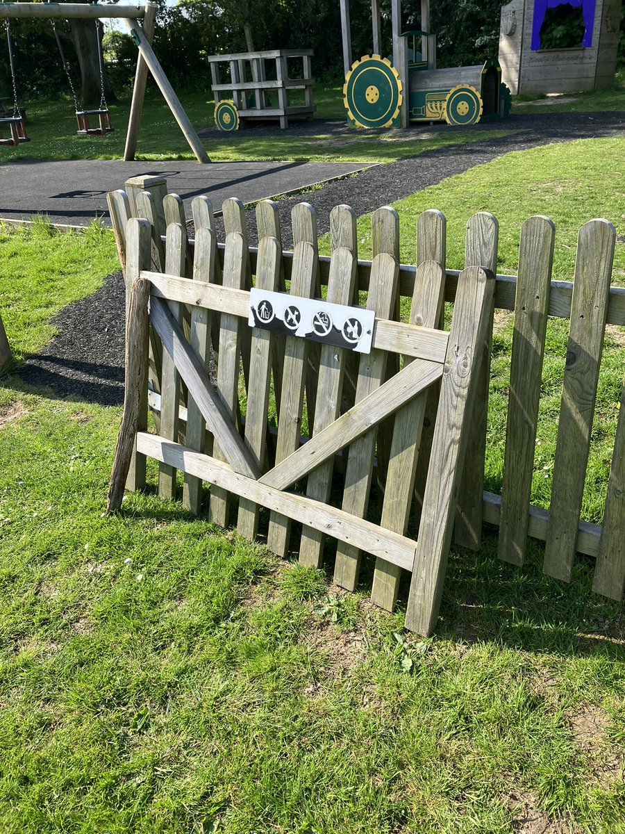Benenden Village Trust is very disappointed by recent vandalism at Benenden Playground, a space primarily provided for children.
One of the entrance gates to the playground has been ripped off its hinges, causing damage to the fence post, the latch and the spring closer.