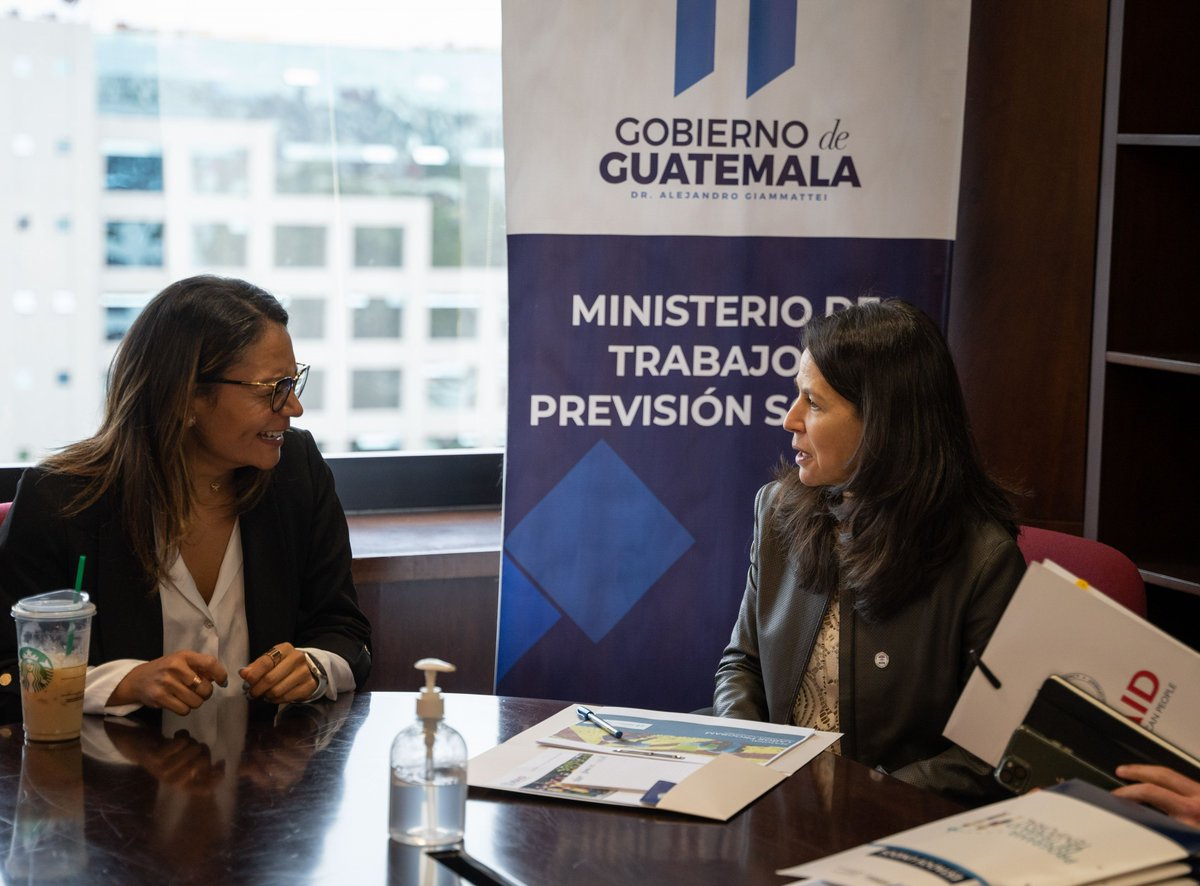 Visited @MINTRABAJOGuate's Labor Mobility Unit to learn about the progress we’ve achieved together to expand H-2 Visas for Guatemalans, creating legal pathways for people to work in the US and to bring new resources, knowledge, & skills back to their family, community & country.