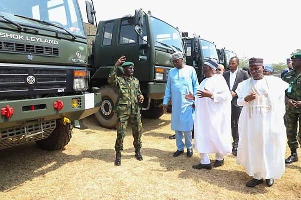 Nigerian army's locally assembled Stallion. Around 700 stallions were inducted in March 2023
