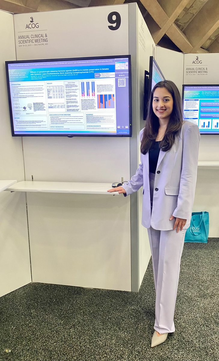 Student Doctor Dania Abid recently presented research during the @acog 2023 Annual Clinical & Scientific Meeting in Baltimore, MD. 

#IdahoCOM #ICOM2024 #MedicalEducation