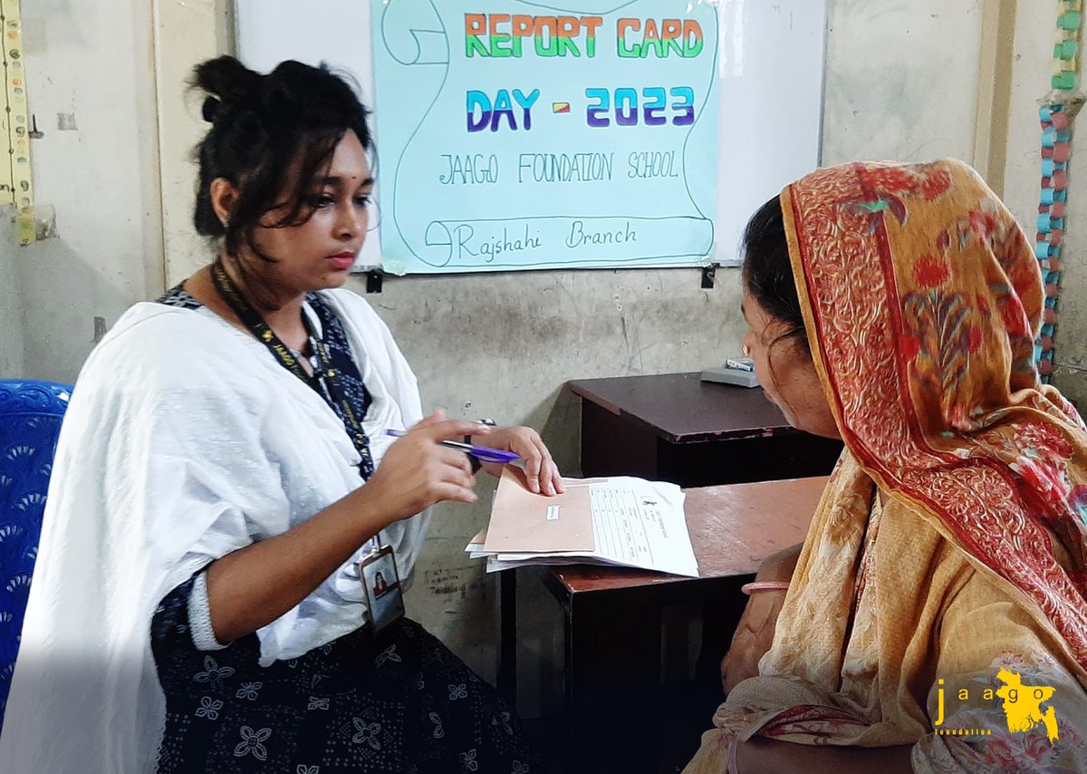 JAAGOFoundation's tweet photo. All our students from 11 branches of JAAGO Foundation School have received their first quarterly report cards! It's a proud moment for us as our children eagerly share their incredible results.
#QualityEducation #DigitalEducation #ReportCardDay #SDGs #Goal4 https://t.co/gfps7Y1GmO