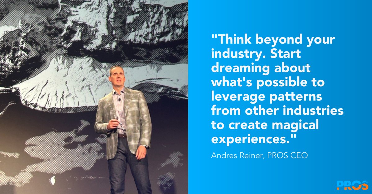 PROS_Inc's tweet image. Wise words from Andres Reiner #Outperform2023