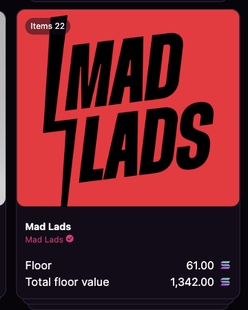 kriskd9's tweet photo. Picked up a clean @MadGalaxiesDAO for my 22nd Mad Lads

Bullish on @armaniferrante and the @MadLadsNFT  team 🔥

WAO. https://t.co/MTugt5evld