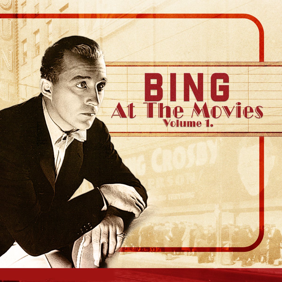 Step into the world of classic Hollywood with Bing Crosby's newest album, Bing At The Movies Volume 1. The album showcases 17 tracks that he recorded for various radio shows and TV specials from the 50's, 60's, and 70's, each one a song from a popular film of the day, or a movie…