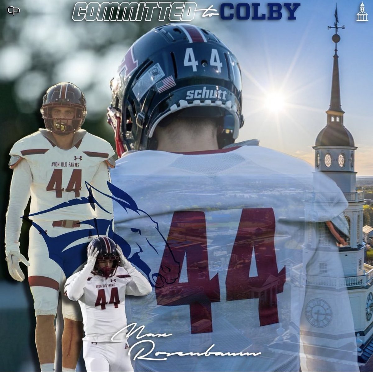 AOF_Football's tweet photo. Senior Salute- Max Rosenbaum
DB/LB
Max will continue his academic and athletic career at Colby College. Congratulations @rosenbaum_max #wingedbeavers #aoffootball #thestandard #brotherhoodovereverything #bestschoolforboys https://t.co/wbowJyYbsm