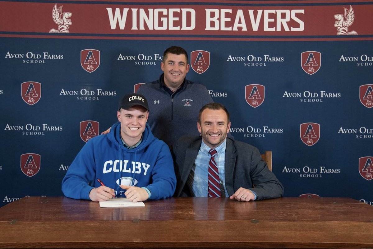 AOF Football (@aof_football) on Twitter photo Senior Salute- Max Rosenbaum
DB/LB
Max will continue his academic and athletic career at Colby College. Congratulations <a href="/rosenbaum_max/">Max Rosenbaum</a> #wingedbeavers #aoffootball #thestandard #brotherhoodovereverything #bestschoolforboys Senior Salute- Max Rosenbaum
DB/LB
Max will continue his academic and athletic career at Colby College. Congratulations <a href="/rosenbaum_max/">Max Rosenbaum</a> #wingedbeavers #aoffootball #thestandard #brotherhoodovereverything #bestschoolforboys