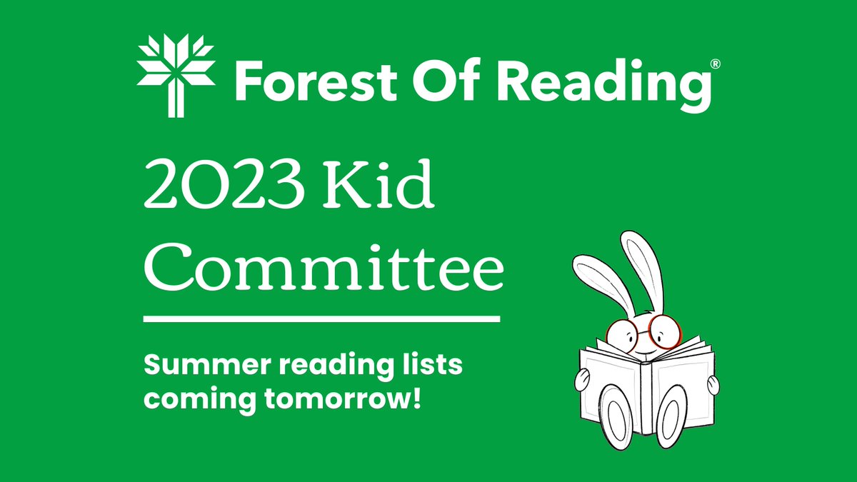 ForestofReading's tweet image. 🔎 Searching for a way to keep your readers reading through the summer? Stay tuned for our summer #readinglists that will be announced tomorrow! We can’t wait to share the best books for kids with you! #ForestofReading
