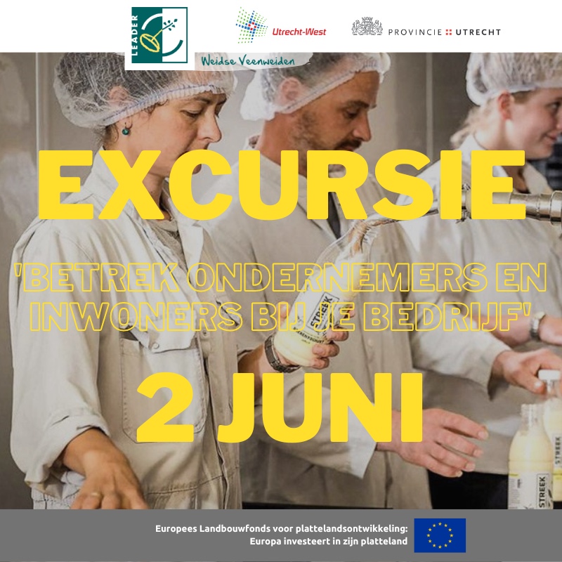 Duik op 2 juni van 10:00 tot 12:30 met ons in de wereld van de duurzame agrarische samenwerking! Samen met de Natuur en Milieufederatie Utrecht brengen we je naar unieke plekken zoals Anna’s Hoeve en de Tuinen van Hartstocht. Leer hoe je de voedselketen optimaliseert, je winst...