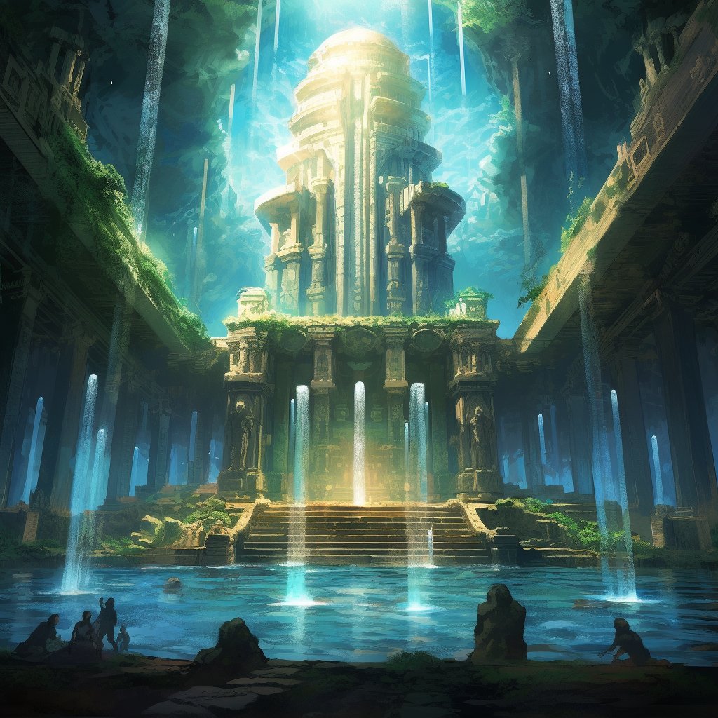 Anc_Aesthetics's tweet photo. Water Temple https://t.co/hYPxvWYHI7