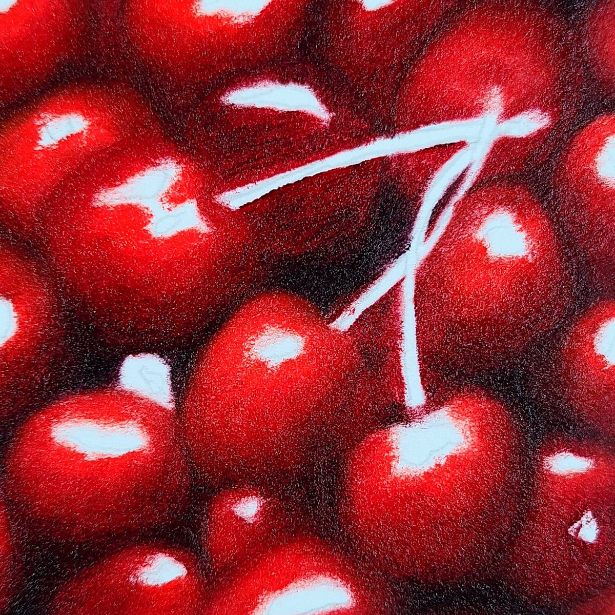 He had the biggest cherry trees I've ever seen and the dark red cherries were so delicious!

#oilpainting #painting #bcartist #vancouverisland #canadianartist #oilpaintingart #art #cherrypie #cherries #cherry #cherrypainting #artist #dailyart #dailyartwork #sketch #minipainting