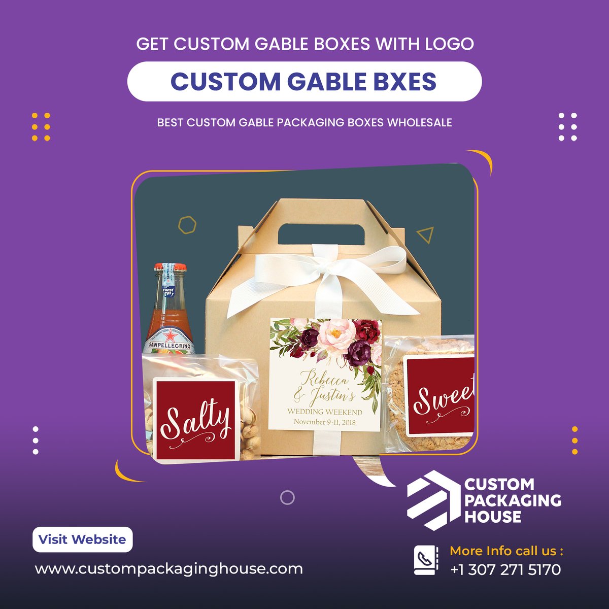 custompackhouse's tweet image. Wrap your gifts in style with our beautiful gable boxes!
.
#GableBoxes #GiftPackaging #WrappingIdeas #SpecialOccasions #GiftGiving #PartyFavors #PackagingDesign #Gifts #Celebrate #Stylish #Surprise #BeautifullyWrapped #CustomPackagingHouse