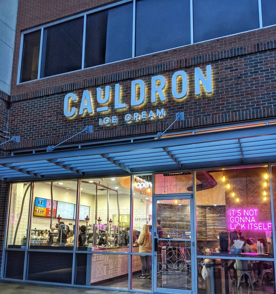 c0nc0rdance on Twitter "Helpful photo of the Cauldron Ice Cream shop