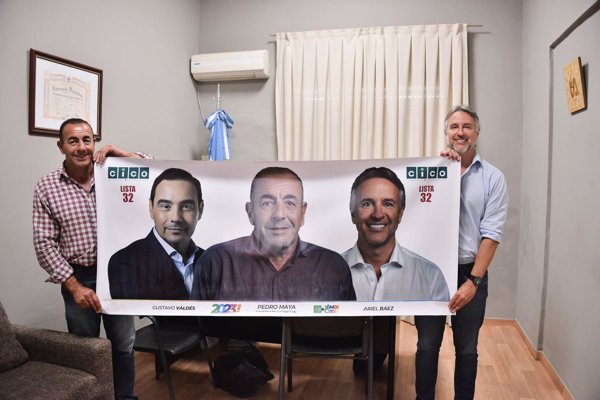 arielbaez's tweet photo. Hoy me reuní con Pedro Maya, candidato a Concejal de CICO en Guaviraví. 
Vamos con la Lista 32! 

 #ArielBaez #DiputadoProvincial #Lista32 #CICO #CiudadanosComprometidos https://t.co/BBQhrUUGqJ