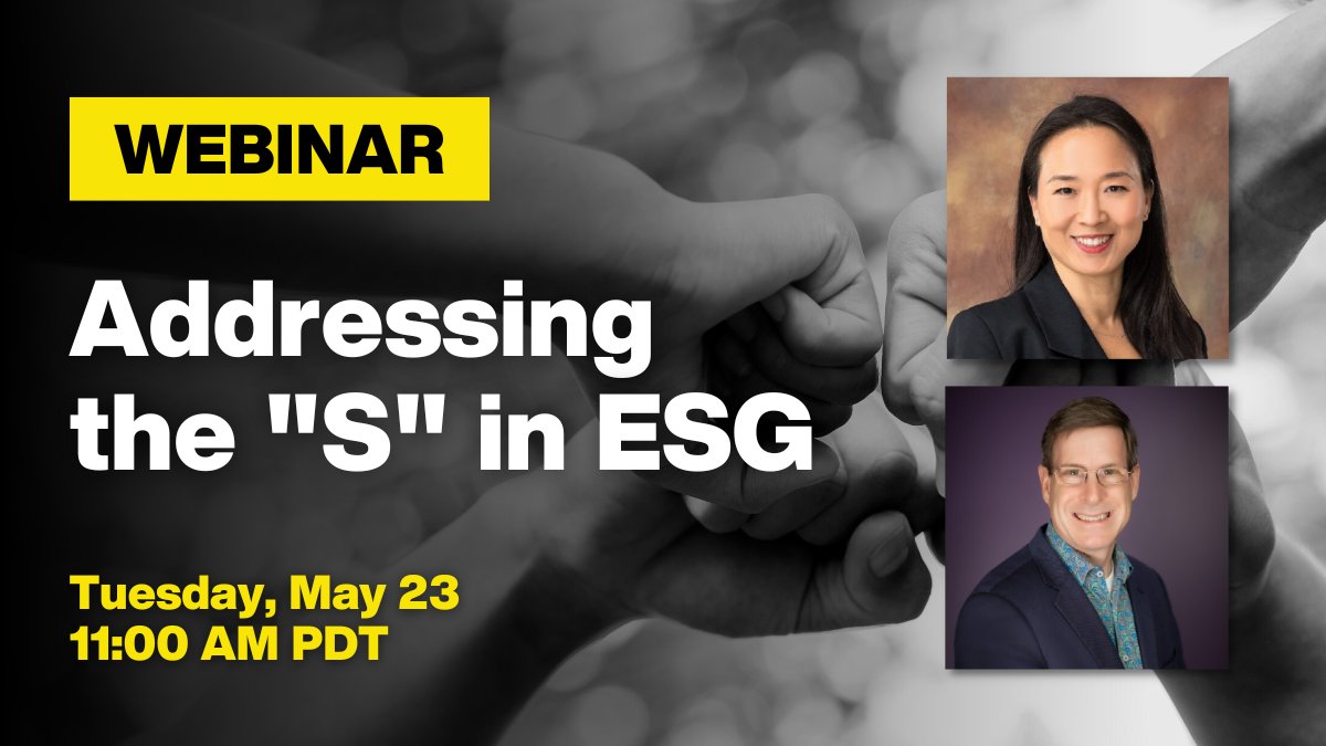 trusaic's tweet photo. The "S" in #ESG is more important than ever. Joanna Kim-Brunetti of Trusaic joins @FranzGilbert of @Deloitte to share how organizations can identify opportunities to take action.

Sign up today and tune in on May 23 at 11:00 AM PDT >>> https://t.co/lwSJjMeWJx https://t.co/iYQuplERUw