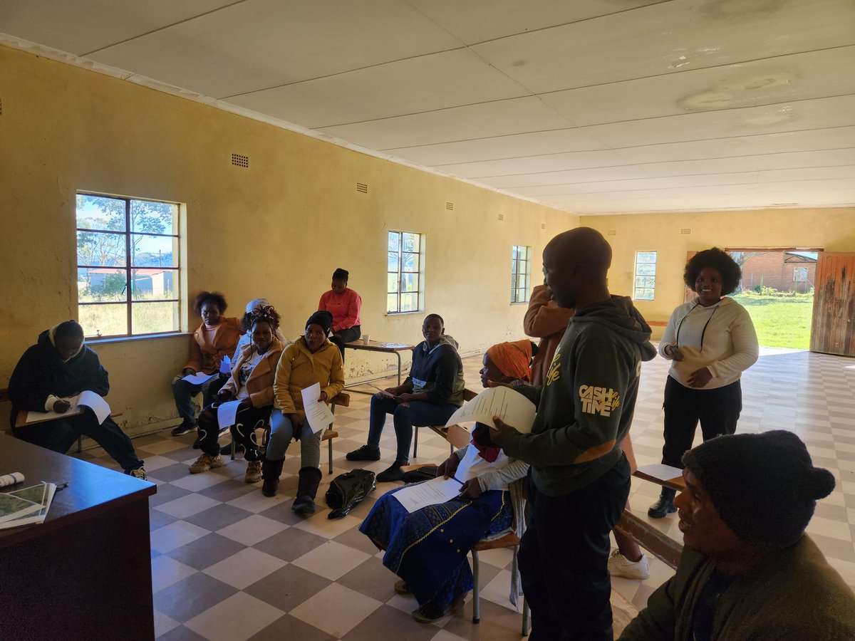 📢 [UPDATE] This past weekend, we hosted a training with the Water Ambassadors from our Amanzi Kumntu Wonke project, marking one year of monitoring the Mncwasa Water Scheme. 

We will continue to work hand in hand with our communities to fight for our #RightToWater. 

#FixOurADM